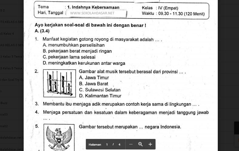 5 Rahasia Kuasai Contoh Soal Gagasan Pokok SD Kelas 4 Agar Nilai Ujian Melonjak Drastis