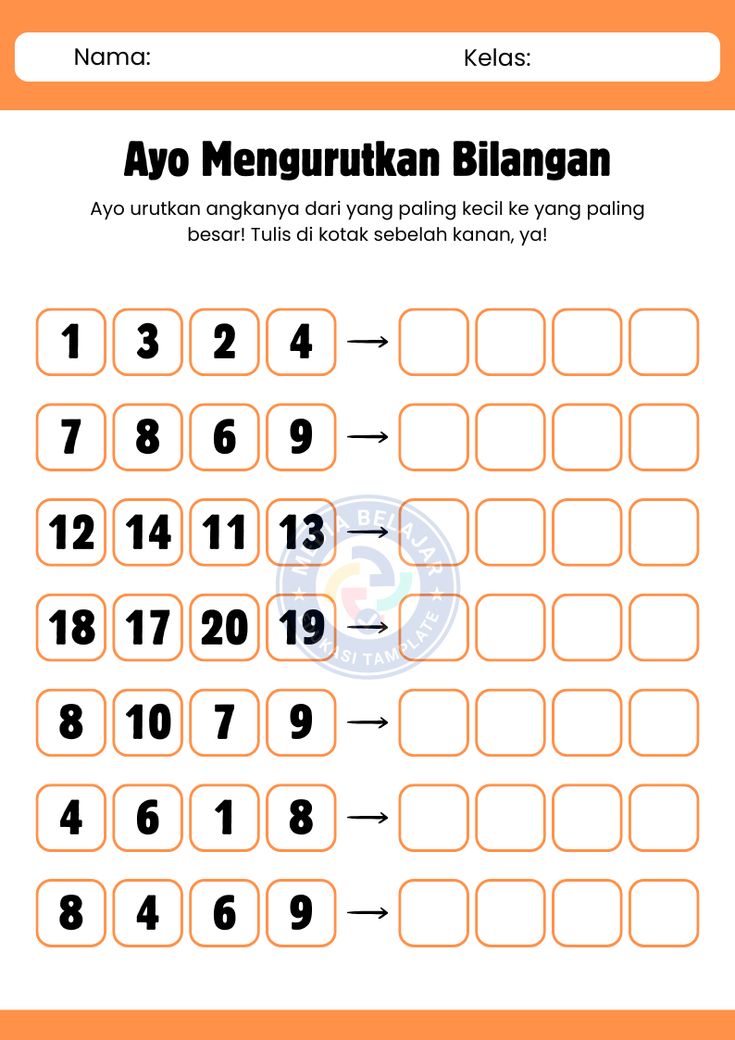 5 Contoh Soal Mengurutkan Bilangan Kelas 3 SD yang Wajib Dikuasai Sebelum Ulangan