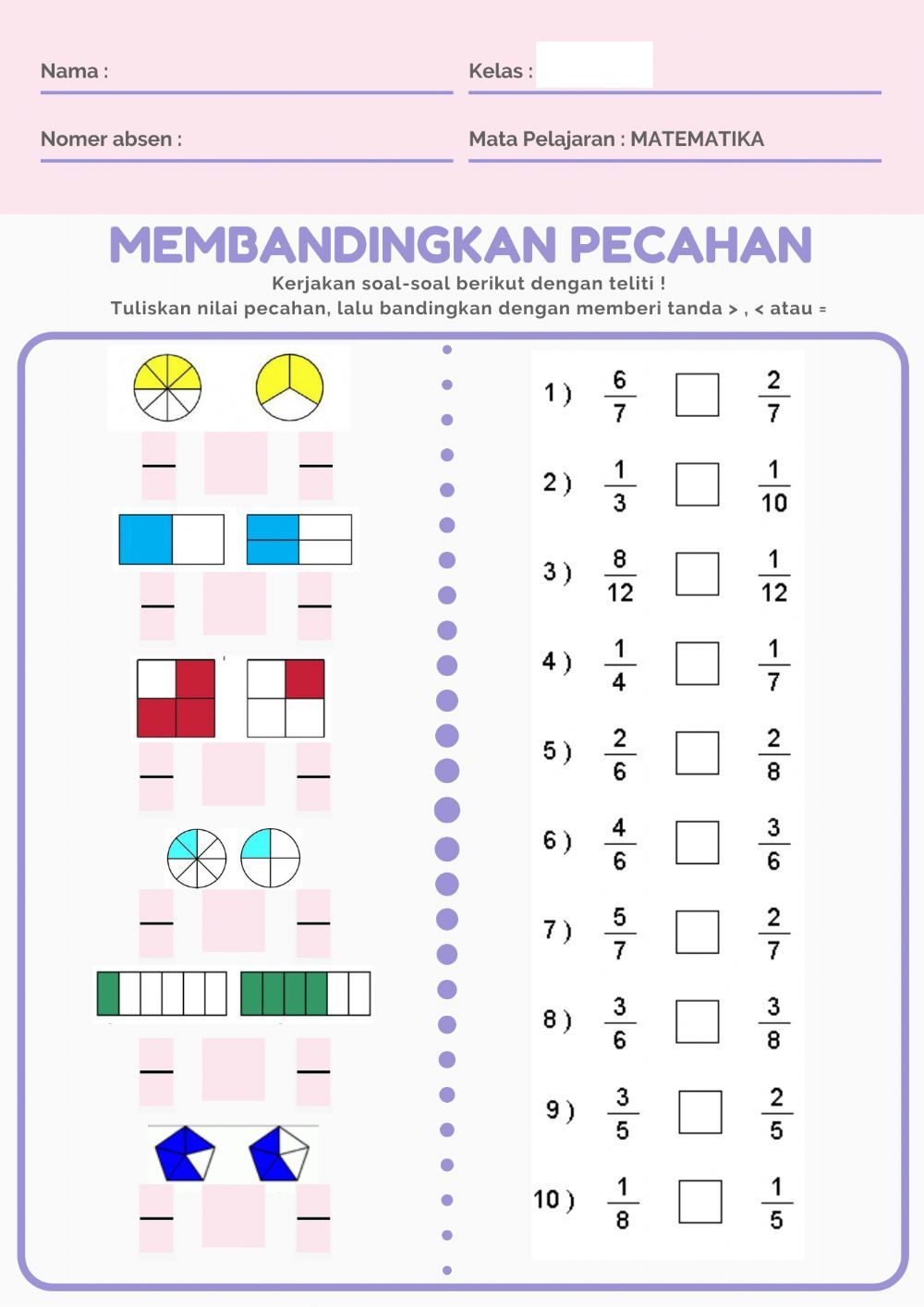 Ternyata Ini Rahasia Mudah Kuasai 7 Contoh Soal Math Pecahan Kelas 4 Yang Sering Keluar